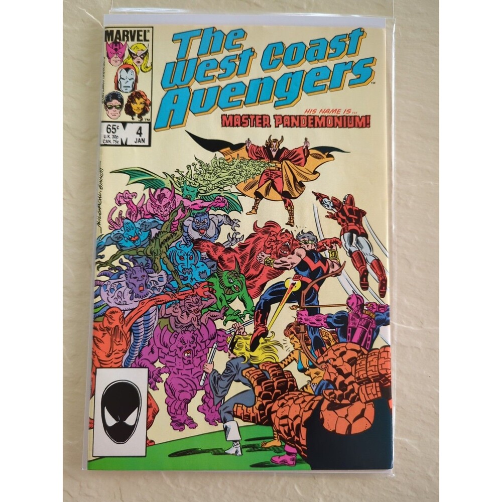 West Coast Avengers #4 (Marvel Comics January 1986)